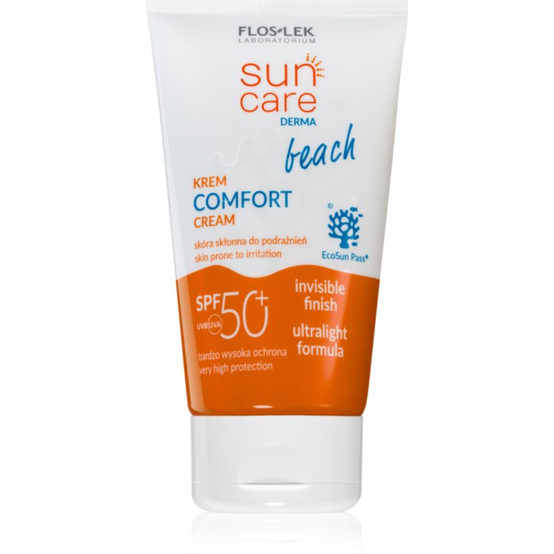 Floslek, Sun Care Beach, Krem podrażnienia SPF50+,  50 ml
