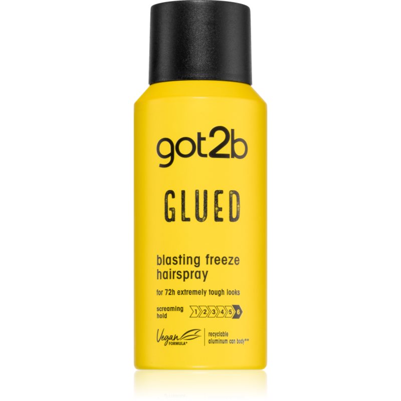 Schwarzkopf Got2b Glued Blasting Freeze Spray Utrwalający Lakier Do Włosów 100ml