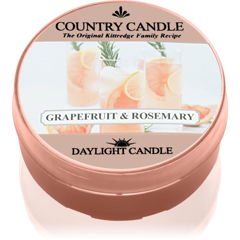 Country Candle Grapefruit & Rosemary świeczka typu tealight 42 g