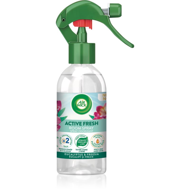 Air Wick Active Fresh Spray Eucalyptus & Freesia odświeżacz w aerozolu 237 ml