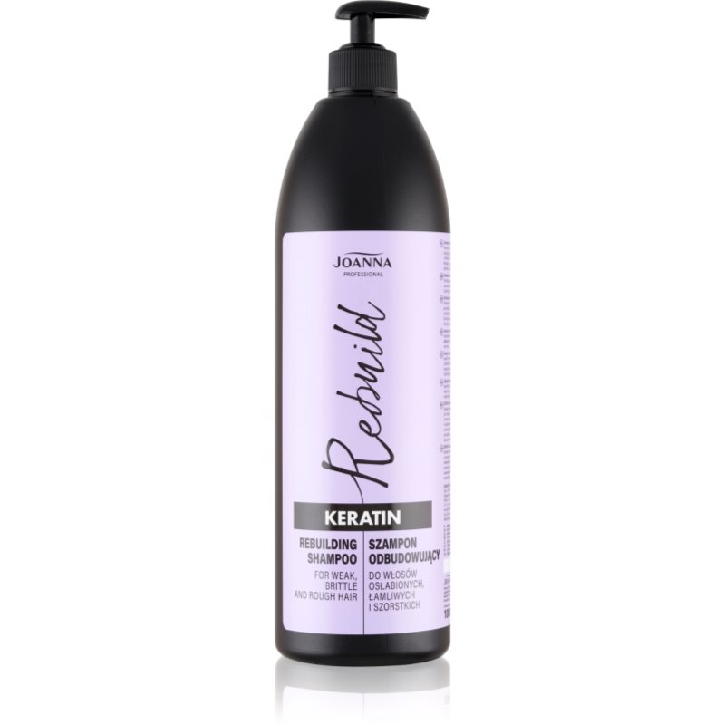 Joanna Rebuilding Szampon Do Włosów Odbudowujący z Keratyną 1000ml