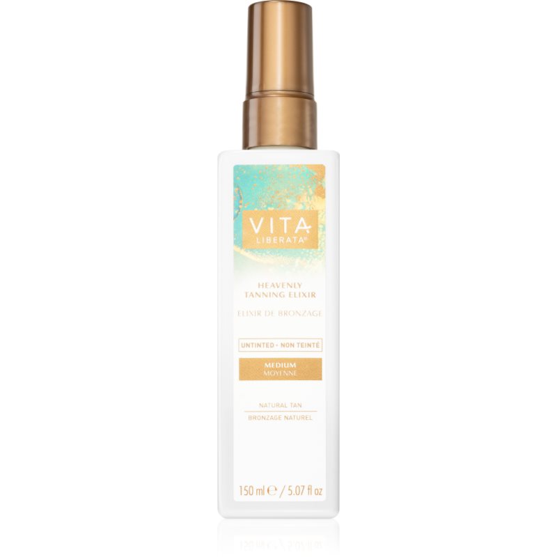 Vita Liberata Untinted Heavenly Tanning Elixir Pigment Free Samoopalający Elixir bez pigmentu 150 ml (kolor medium)