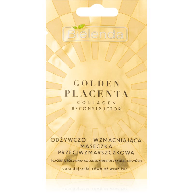 Bielenda GOLDEN PLACENTA Collagen Reconstructor Odżywczo wzmacniająca maseczka 8.0 ml