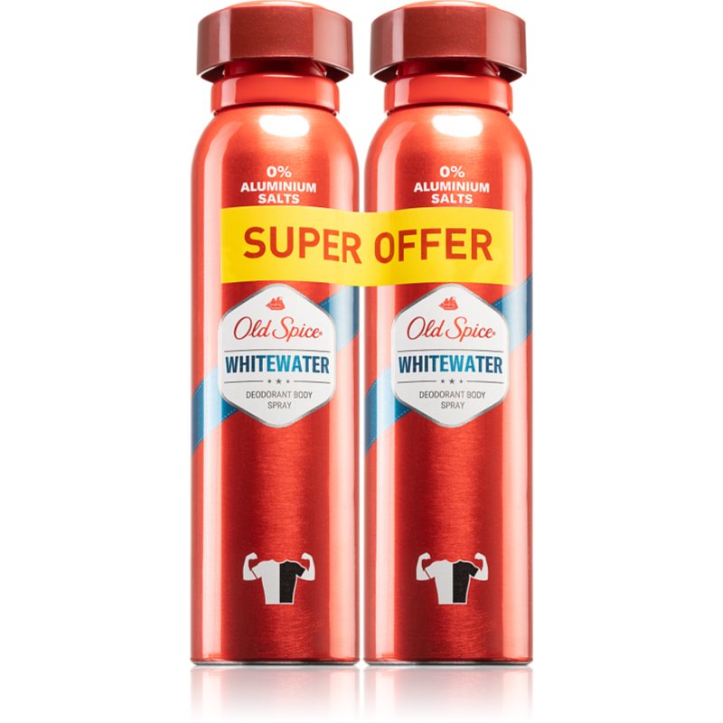 Old Spice Deo Spray Whitewater 2x150ml