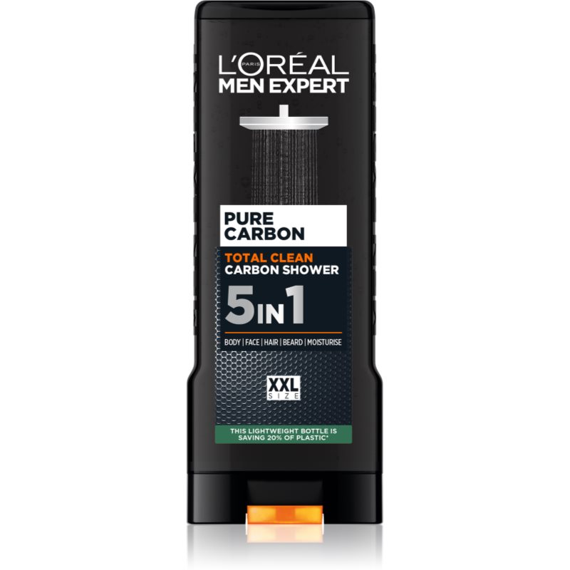 L'OREAL Men Expert Pure Carbon żel pod prysznic 5w1 400ml