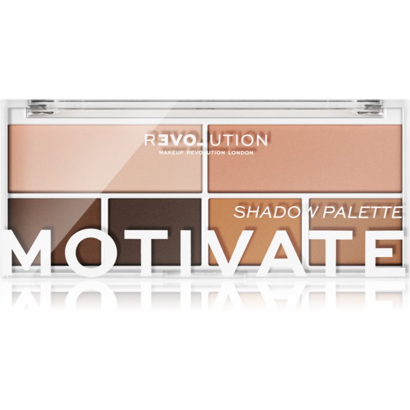 Makeup Revolution Paleta cieni do powiek Relove Colour Play Shadow Palette) 5,2 g Cień Motivate)