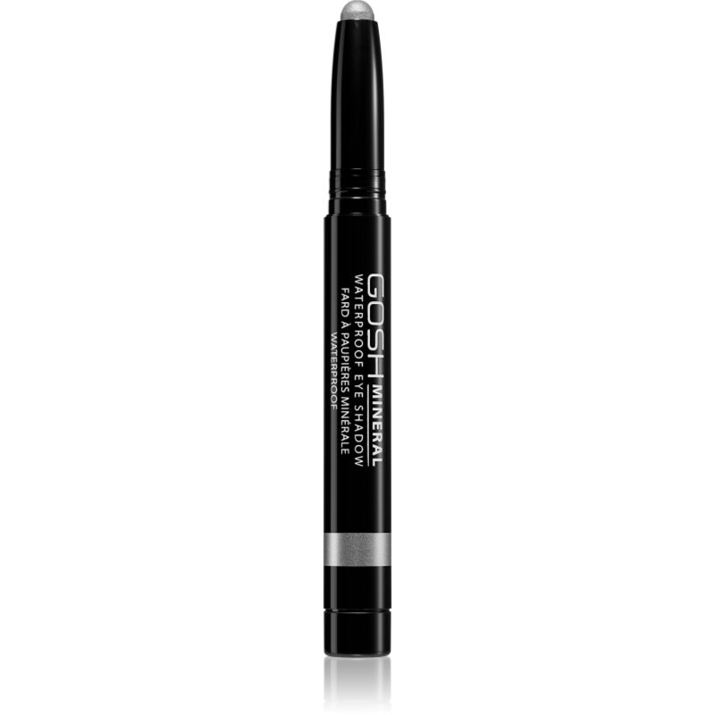 Mineralne cienie do powiek Gosh Mineral Waterproof Eye Shadow 006 Metallic Grey 1.4 g (5701278563604)
