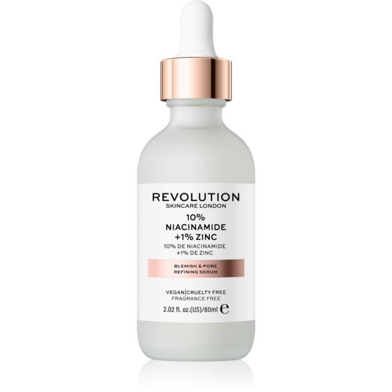 Revolution skincare Revolution Skincare 10% Niacinamide + 1% Zinc Serum do Twarzy z Witaminą B3 i Cynkiem 60ml MUR-7900