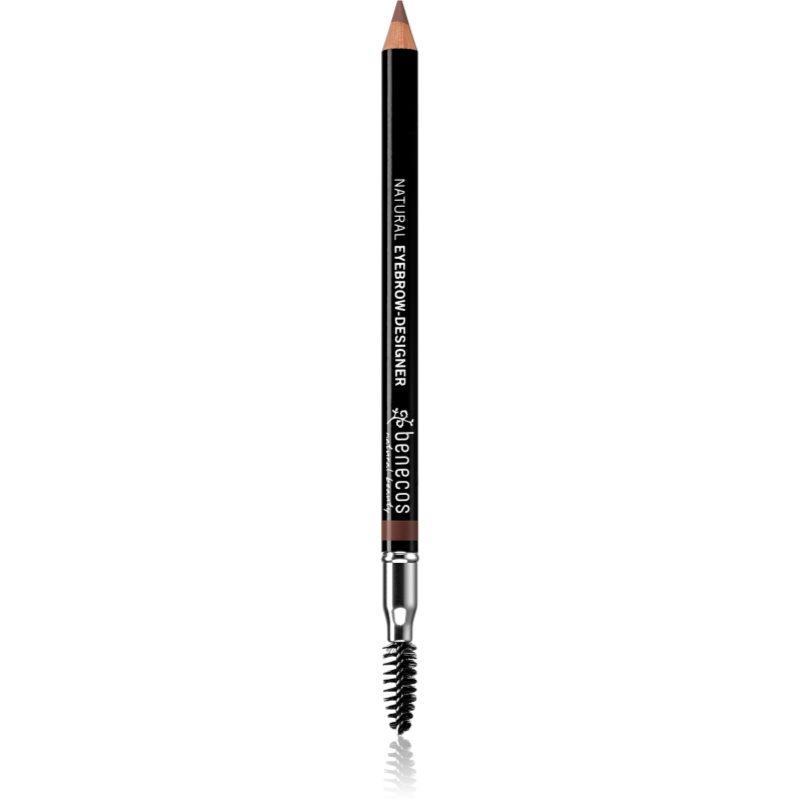 Benecos Kredka do brwi ze szczoteczką Gentle brown (jasny brąz) GreenLine-422-uniw