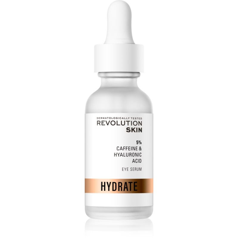 Makeup Revolution London Makeup Revolution London Skincare 5% Caffeine Solution + Hyaluronic Acid żel pod oczy 30 ml