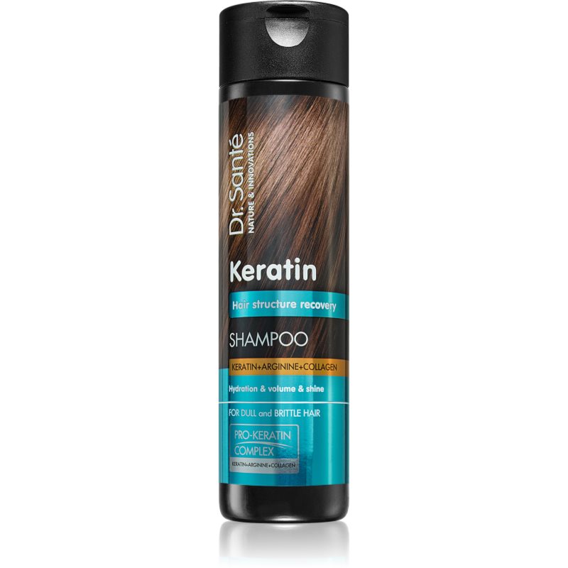 Sante Dr. Szampon do włosów matowych i łamliwych - Dr. Santé Keratin Shampoo Szampon do włosów matowych i łamliwych - Dr. Santé Keratin Shampoo