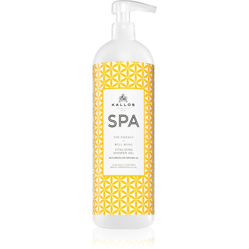 Kallos Cosmetics Cosmetics SPA Vitalizing żel pod prysznic 1000 ml dla kobiet