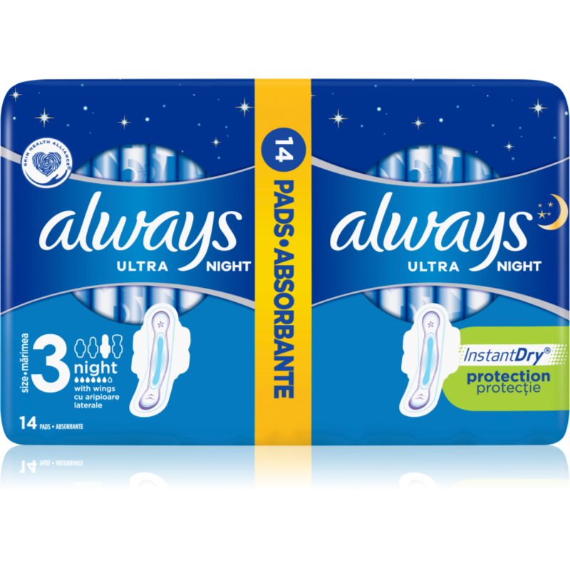 Always PODPASKI ULTRA NIGHT DUO 14 SZT 032328