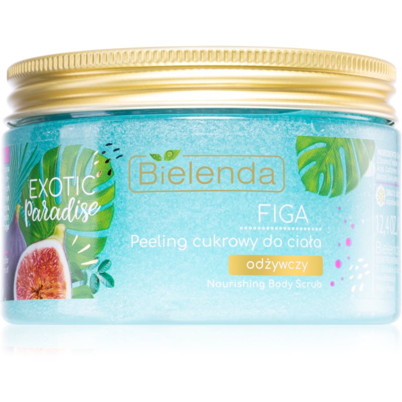 Bielenda Exotic Paradise cukrowy peeling do ciała 350g Figa