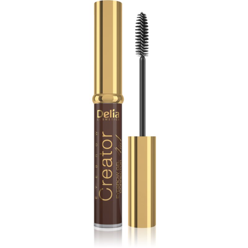 Delia Cosmetics Korektor do brwi żelowy z keratyną brązowy 7 ml