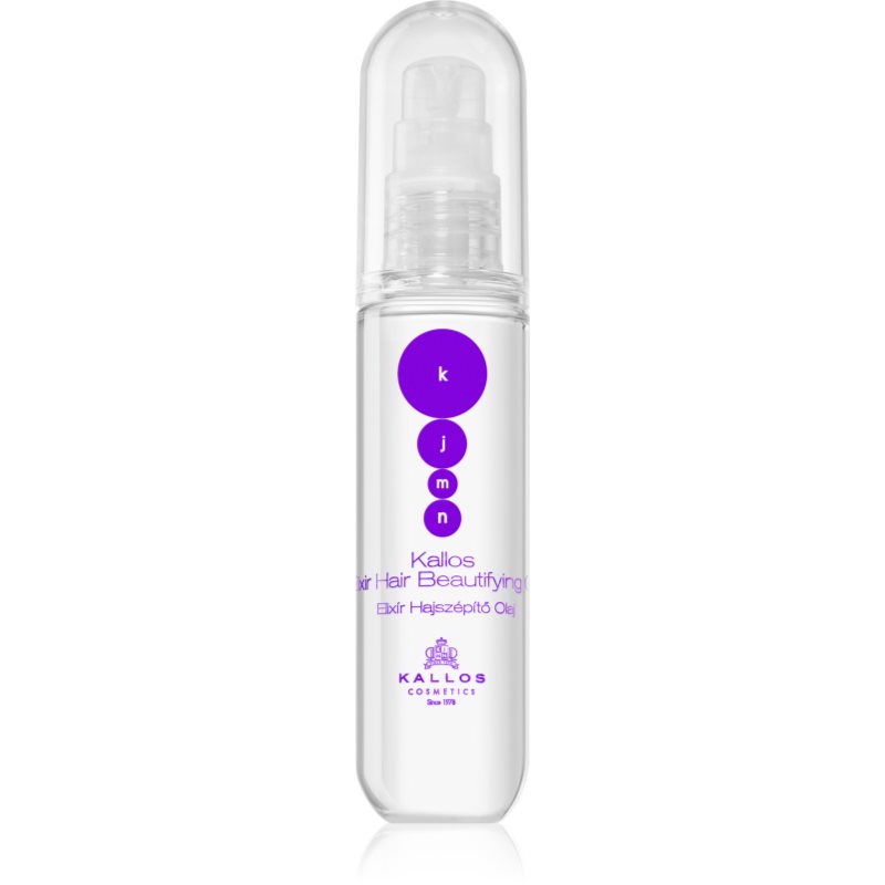 Kallos KJMN odżywczy Olejek do włosów Elixir Hair Beautifying Oil  50 ml