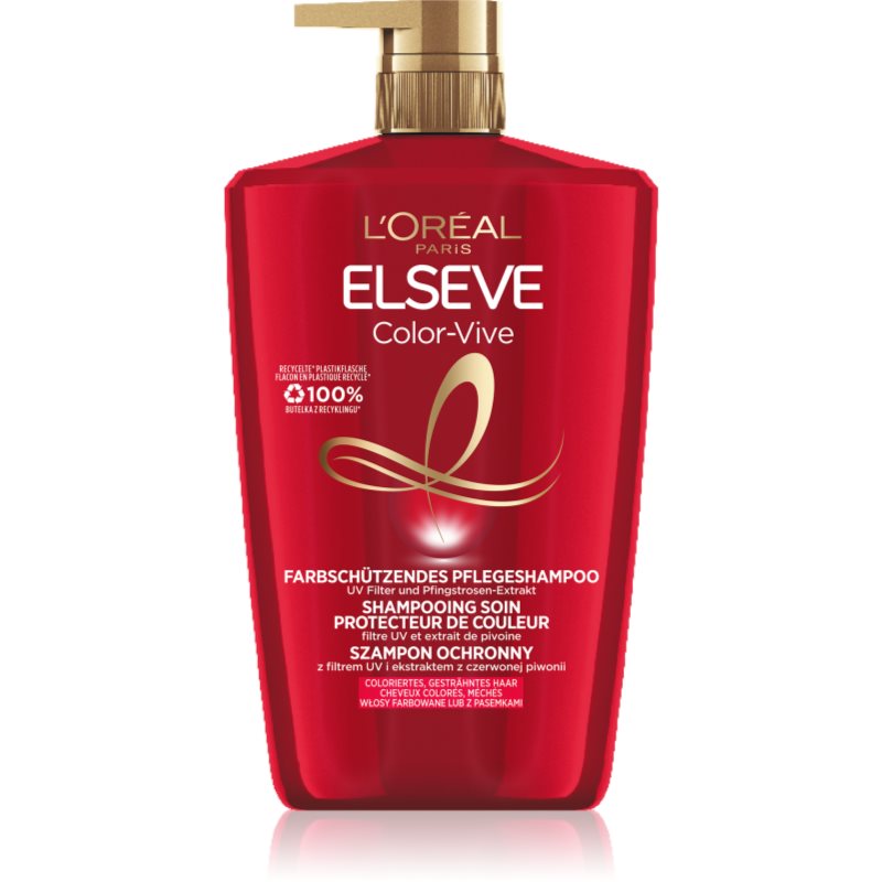 LOREAL ELSEVE COLOR VIVE SZAMPON DO WŁOSÓW FARBOWANYCH 1000ML