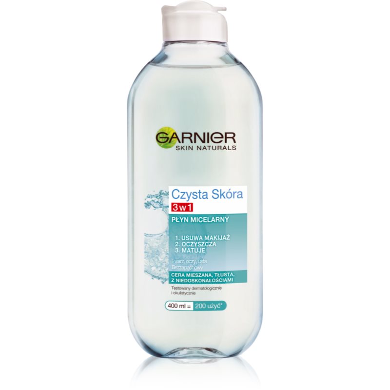 GARNIER Garnier Czysta Skóra Płyn micelarny 3w1 400ml 0353110