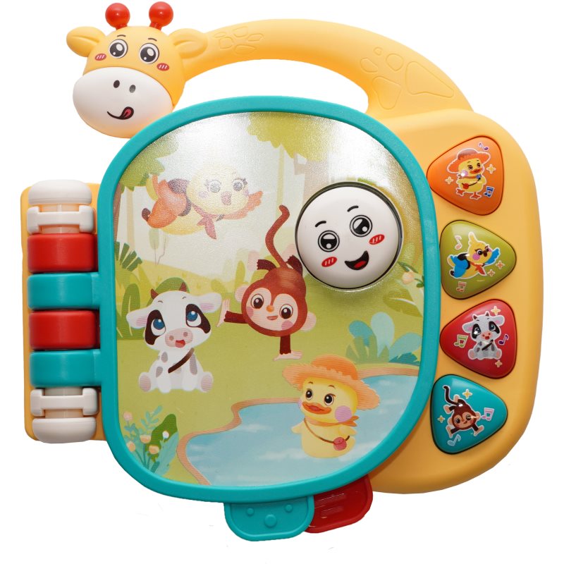 Bo Jungle Musical Giraffe Booklet zabawka muzyczna 12m+ 1 szt.