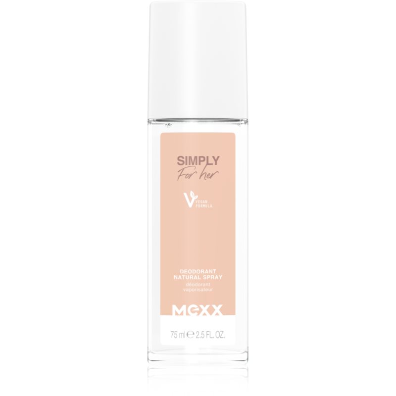 MEXX Dezodorant naturalny spray Simply for Her 75 ml