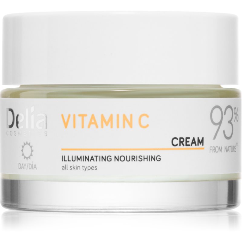 Delia Cosmetics Vitamin C rozjaśniający krem na dzień z witaminą C 50 ml
