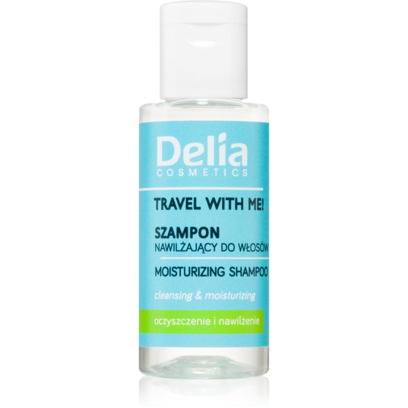 DELIA Cosmetics Travel With Me! Szampon nawilżający do włosów, 50 ml
