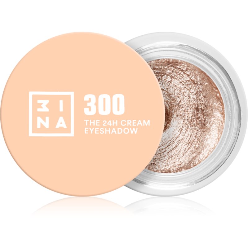 3ina 3INA MAKEUP - Vegan - Cruelty Free - The 24H Cream Eyeshadow 300 - Różowy Nago - 24h trwałej - Wodoodpornej formule - Cienie do powiek żywe kolory oraz kremowa konsystencja