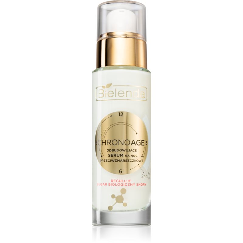 Bielenda Chrono Age 24H Odbudowujące serum przeciwzmarszczkowe na noc 30ml