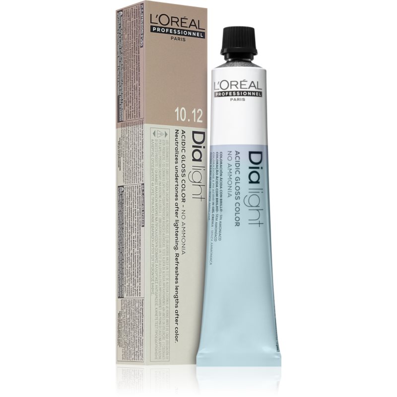 L’Oréal Professionnel Dia Light trwała farba do włosów bez amoniaku odcień 10.12 50 ml