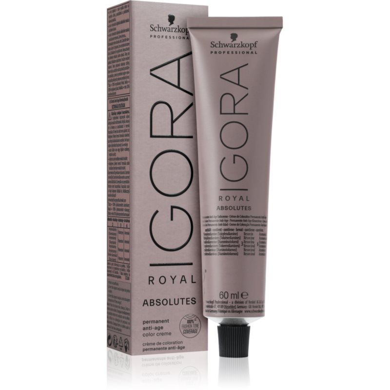 Schwarzkopf Professional Igora Royal absolutnie 8 60 jasny blond czekoladowy naturalny, 1er Pack (1 X 60 ML) 4045787380644
