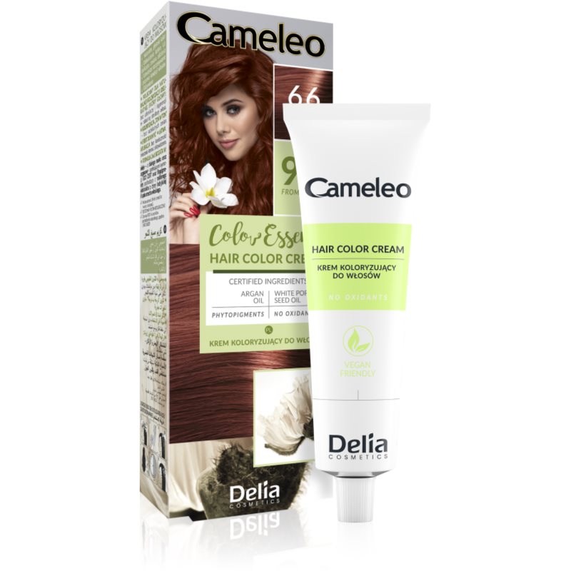 Delia Cameleo Krem koloryzujący do włosów 6.6 Ruby 75 g