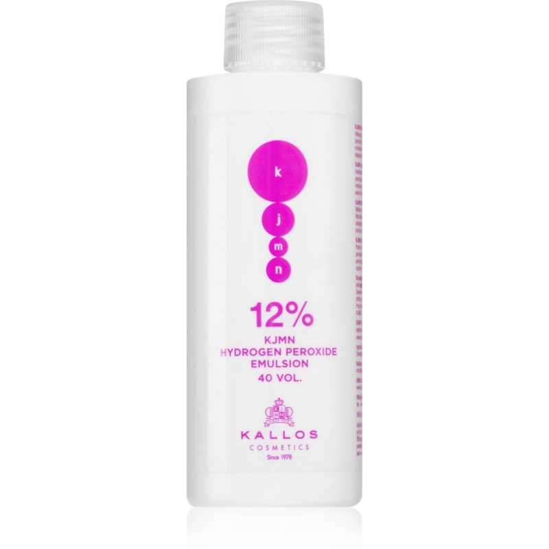 Kallos KJMN Professional Hydrogen Peroxide emulsja utleniająca 12% 40 vol. do profesjonalnego użytku 150 ml