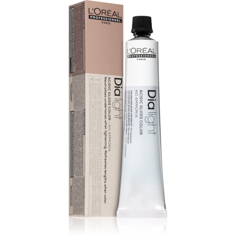 L’Oréal Professionnel Dia Light trwała farba do włosów bez amoniaku odcień 7.31 Biondo Beige Dorato 50 ml