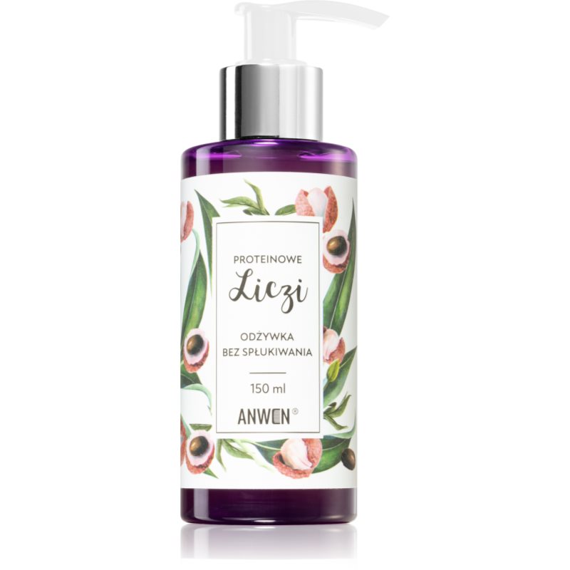 Anwen Proteinowe Liczi odżywka do włosów bez spłukiwania 150ml