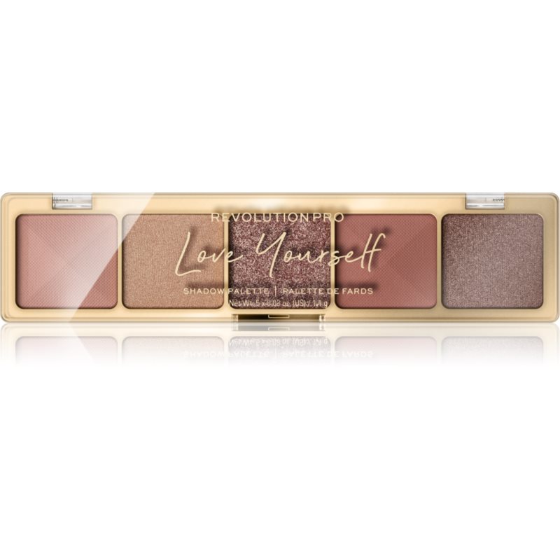 REVOLUTION PRO PRO Paleta cieni do powiek Glam Palette)Shadow Palette) 5,5 g Cień Love Yourself Soft Pink)