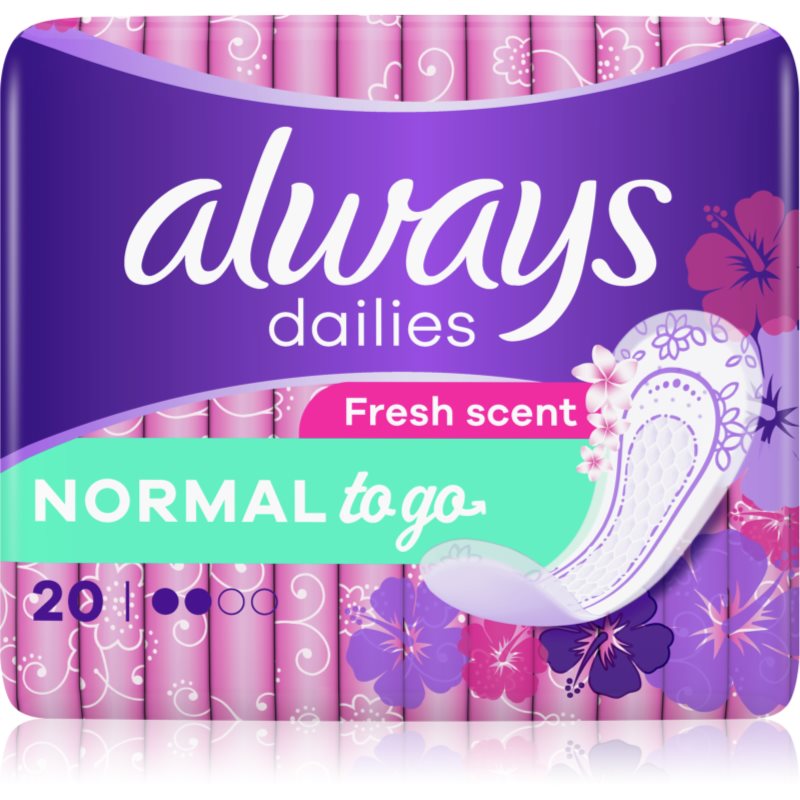 Always Wkładki Higieniczne Dailies Singles To Go
