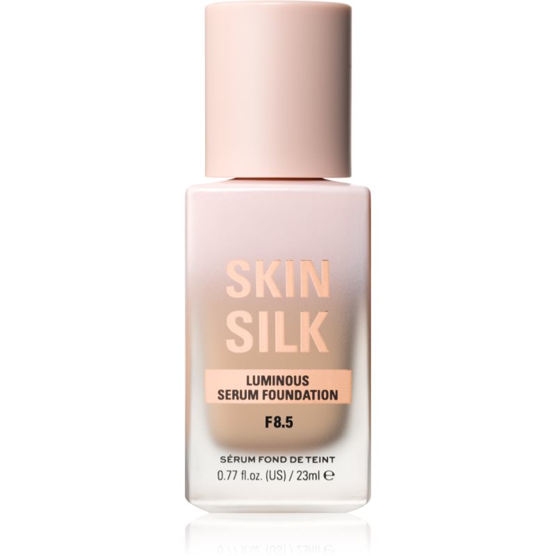 MAKEUP REVOLUTION SKIN SILK SERUM FOUNDATION PIELĘGNUJĄCY PODKŁAD DO TWARZY F8.5 23ML