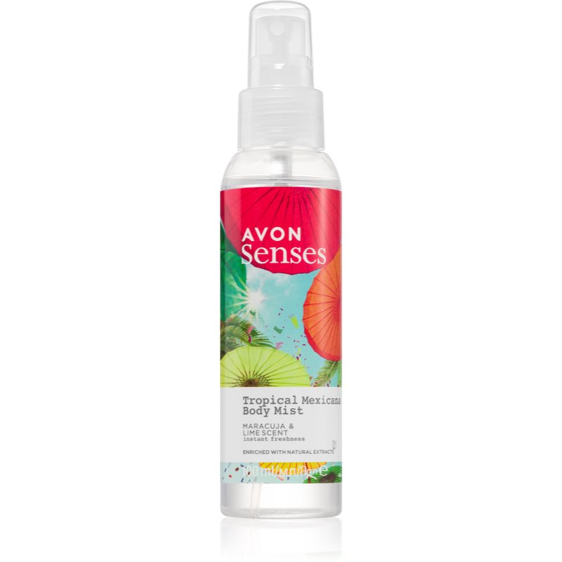 AVON SENSES BODY MIST MGIEŁKA DO CIAŁA TROPICAL MEXICANA 100ML