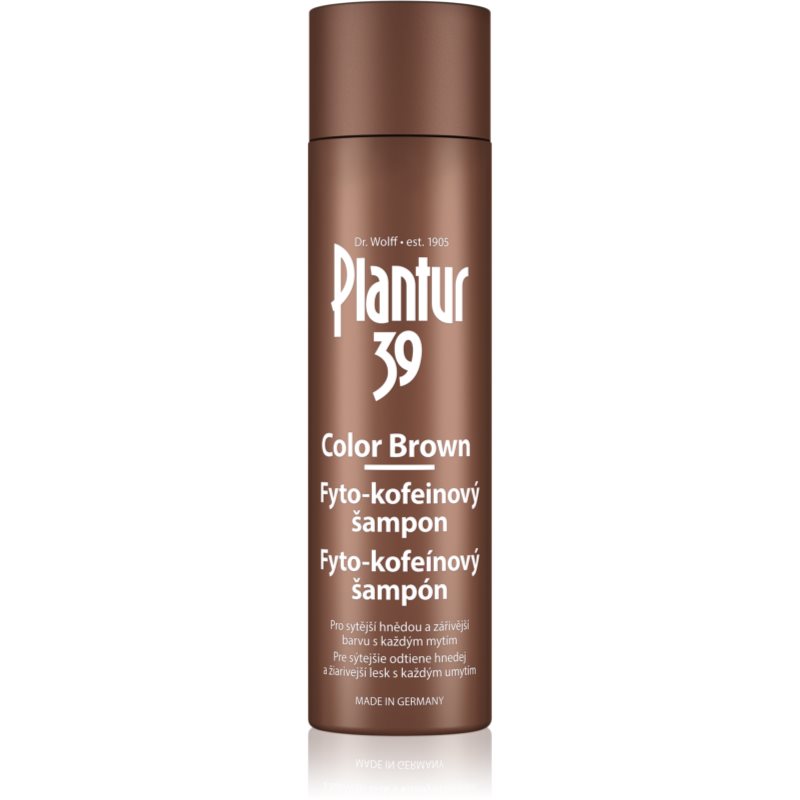 Plantur 39 Phyto-Coffein Color Brown szampon do włosów 250 ml dla kobiet