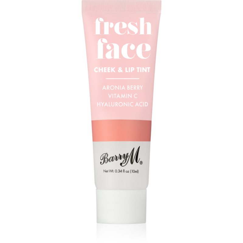 Barry M Fresh Face Cheek & Lip Tint) 10 ml Cień Peach Glow )