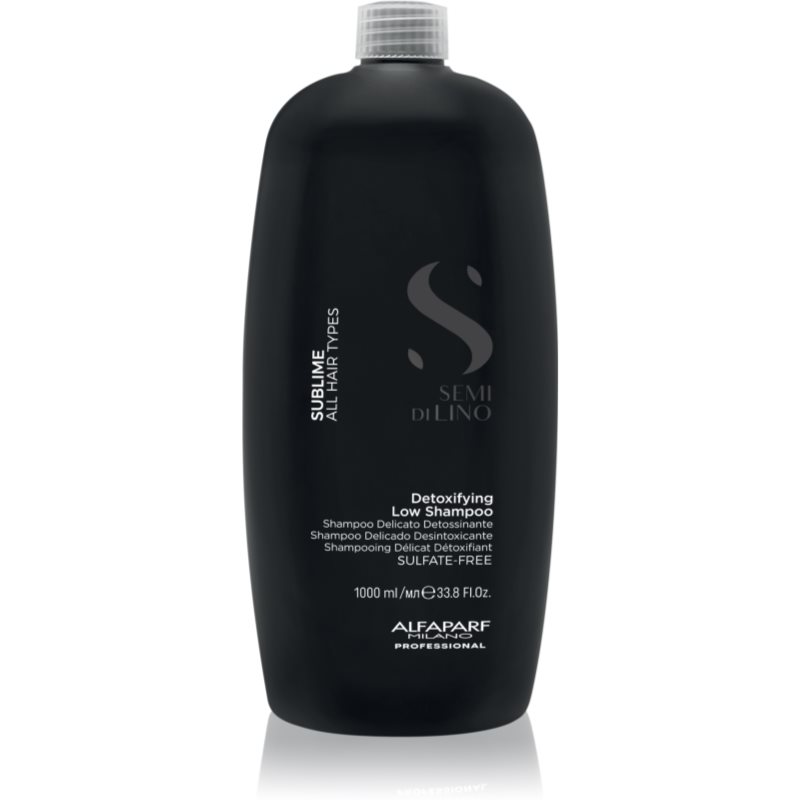 Alfaparf Semi Di Lino Detoxifying Low Shampoo Szampon Detoksykujący 1000ml