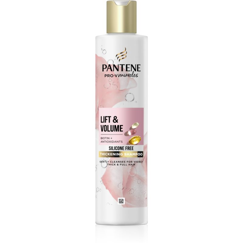 Pantene Pro V Miracles Lift'N'Volume Szampon pogrubiający z biotyną, 250 ml. Bez silikonu