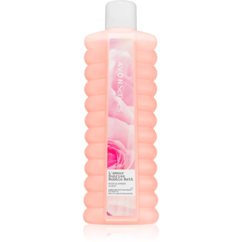 AVON SENSES BUBBLE BATH PŁYN DO KĄPIELI L'AMOUR SUNRISE 500ML