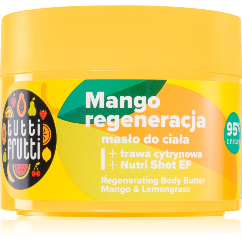 Farmona Tutti Frutti regenerujące masło do ciała Mango i Trawa Cytrynowa + Nutri Shot EF 200ml