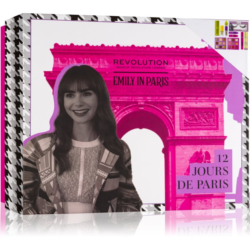 MAKEUP REVOLUTION X EMILY IN PARIS 12 JOURS DE PARIS KALENDARZ ADWENTOWY
