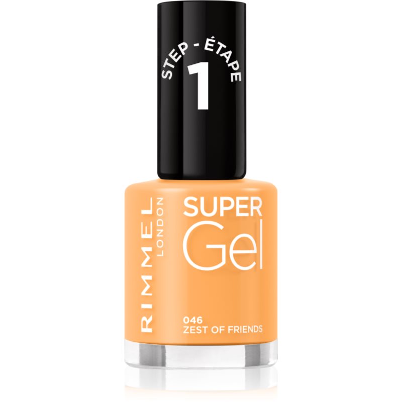 Rimmel London Super Gel STEP1 Lakier do paznokci 12 ml Odcień 046 Zest Of Friends