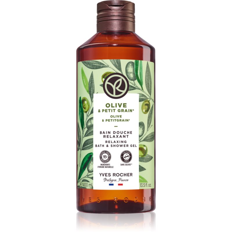 Yves Rocher Żel pod prysznic i do kąpieli Oliwka & Petit grain 400ml