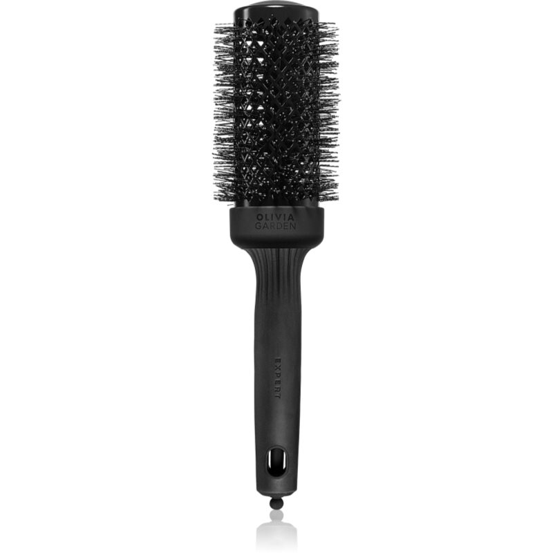 Olivia Garden Blowout Shine Wavy Bristles, szczotka do włosów, Black Label, 45mm