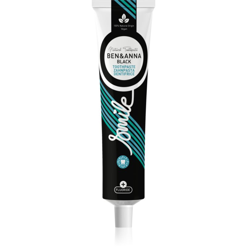 Natural Toothpaste naturalna pasta do zębów z aktywnym węglem Black 75ml