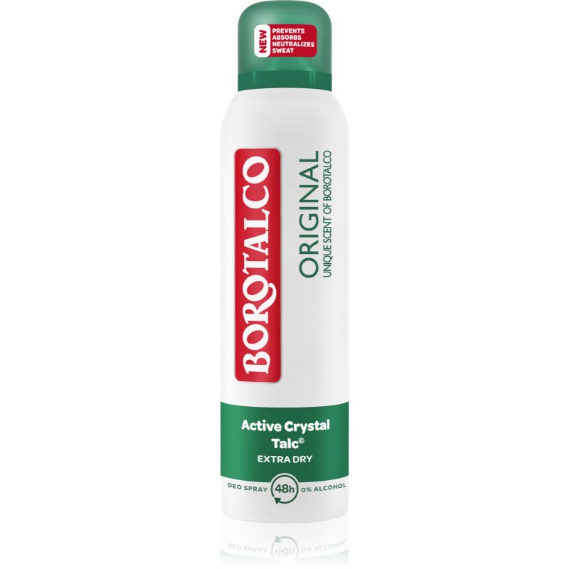 Borotalco Original dezodorant antyperspirant w aerozolu przeciw nadmiernej potliwości 150 ml